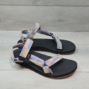 Teva Women's Original Universal Multicolor Sandals Hook&loop Sandals Shoes Sz 7